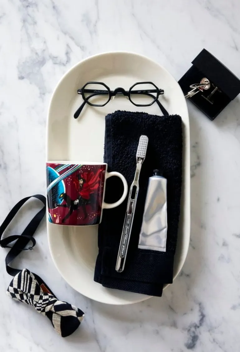 Moomin Arabia Moomin mug, The Hobgoblin, purple