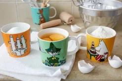 Moomin Arabia Moomin mug, Hattifatteners, orange