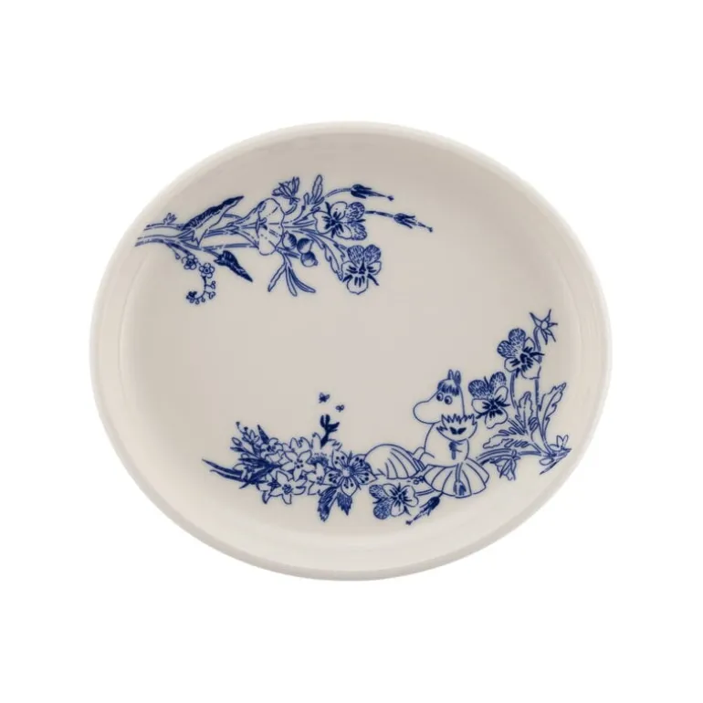 Moomin Arabia Moomin oval plate, 16 cm, Haru
