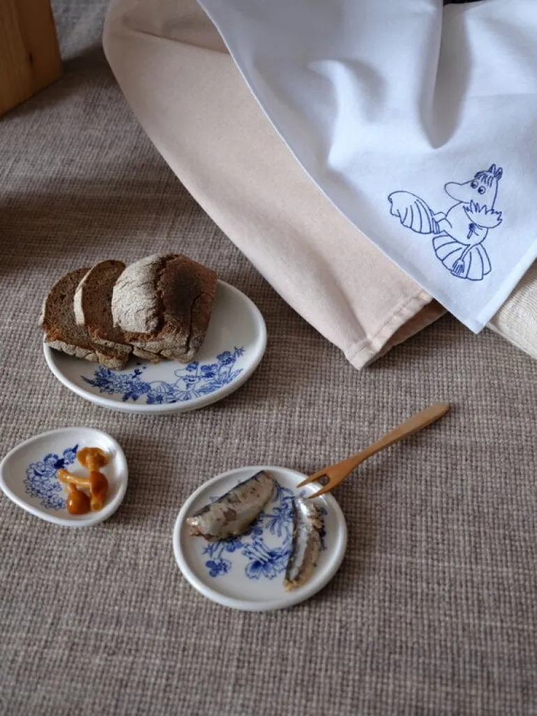 Moomin Arabia Moomin oval plate, 16 cm, Haru