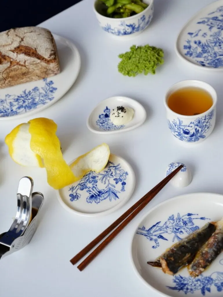 Moomin Arabia Moomin oval plate, 16 cm, Haru