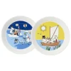 Moomin Arabia Moomin plate set, Bonfire & Sailing