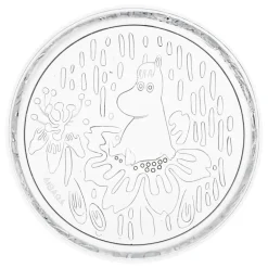 Moomin Arabia Moomin plate, 15,5 cm, clear