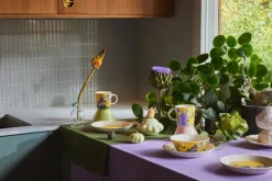 Moomin Arabia Moomin plate, Hemulen, yellow