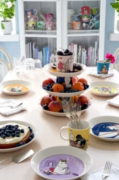 Moomin Arabia Moomin plate 19 cm, Snorkmaiden, lilac