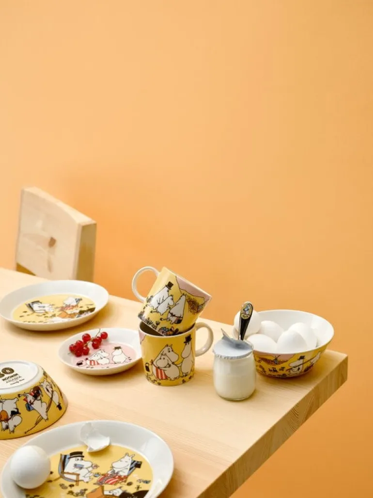Moomin Arabia Moomin plate, Family time
