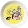 Moomin Arabia Moomin plate 19 cm, Misabel, yellow