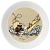 Moomin Arabia Moomin plate, Muskrat, beige