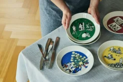 Moomin Arabia Moomin plate set, Drawing  & Christmas
