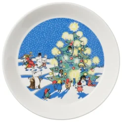 Moomin Arabia Moomin plate set, Drawing  & Christmas