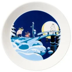 Moomin Arabia Moomin plate set, Office & Winternight