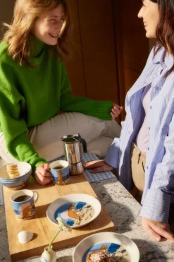 Moomin Arabia Moomin plate, Sniff, blue