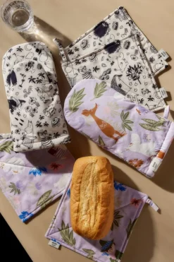 Moomin Arabia Moomin pot holder set, 2 pcs, purple