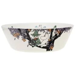 Moomin Arabia Moomin serving bowl, Friends forever