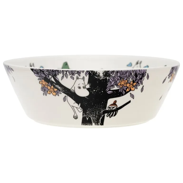 Moomin Arabia Moomin serving bowl, Friends forever