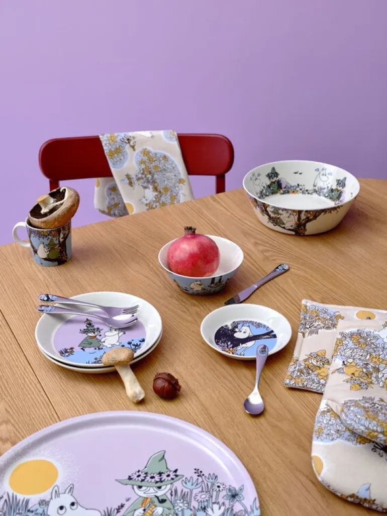 Moomin Arabia Moomin serving bowl, Friends forever