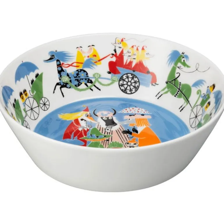 Moomin Arabia Moomin serving bowl, Friendship