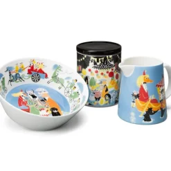 Moomin Arabia Moomin serving bowl, Friendship