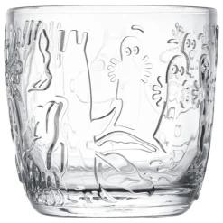 Moomin Arabia Moomin tumbler, 28 cl, clear, 2 pcs