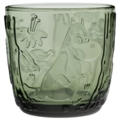 Moomin Arabia Moomin tumbler, 28 cl, pine green, 2 pcs
