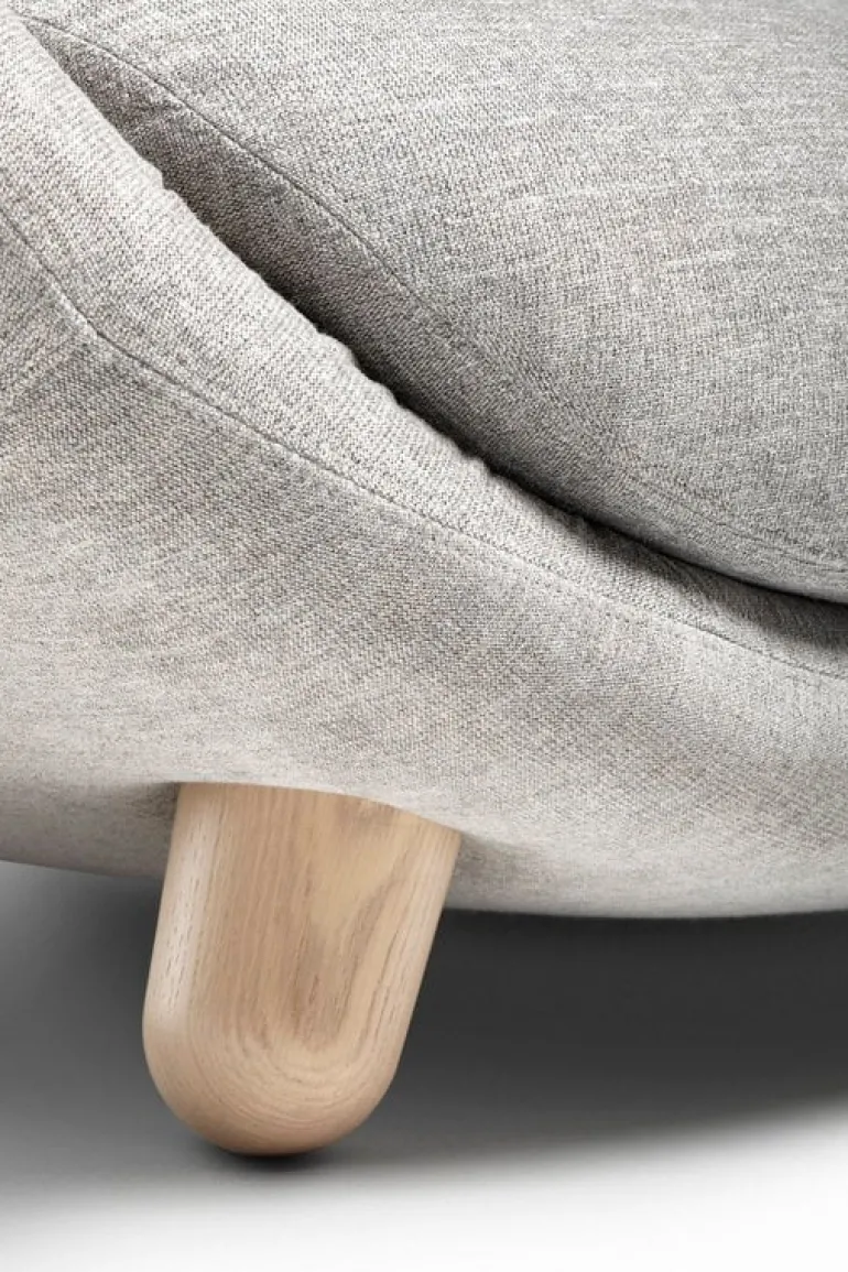 Moooi Love sofa, Liscio Nebbia