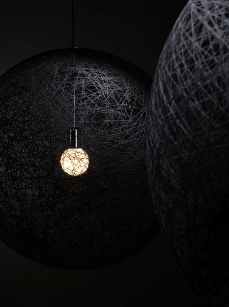 Moooi Random Light II pendant, large, black