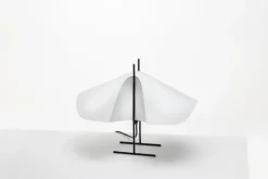 Motarasu Cho table lamp, white - black
