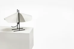 Motarasu Cho table lamp, white - black