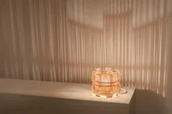 Motarasu Sen table lamp, bamboo