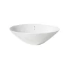 Motarasu Shiro bowl, small, 3 dots, 18,5 cm, white