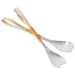 Motarasu Wa salad cutlery, ash - steel