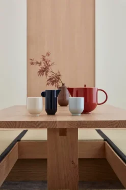 Motarasu Yoko teapot, 1,38 L, red