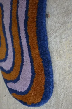 MUM's Bean wall art, 25 x 30 cm, blue