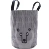 MUM's Bear basket, light grey