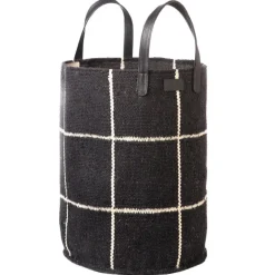 MUM's Big Mama fabric basket, black