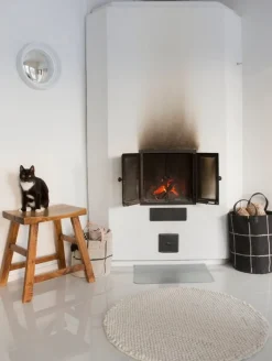 MUM's Big Mama fabric basket, black