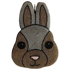 MUM's Bunny wall art, 25 x 28 cm, gold