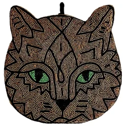 MUM's Mau wall art, 28 x 28 cm, gold