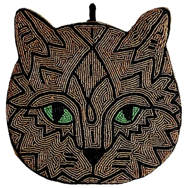 MUM's Mau wall art, 28 x 28 cm, gold