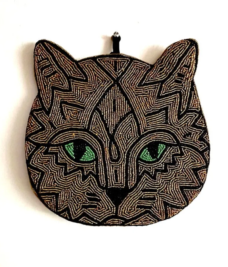 MUM's Mau wall art, 28 x 28 cm, gold