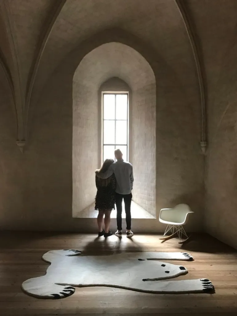 MUM's Polar Bear rug