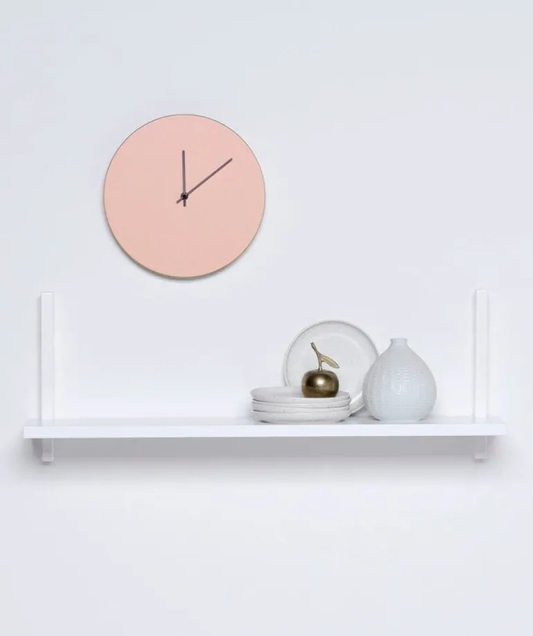 Muoto Collection Sola wall shelf, white