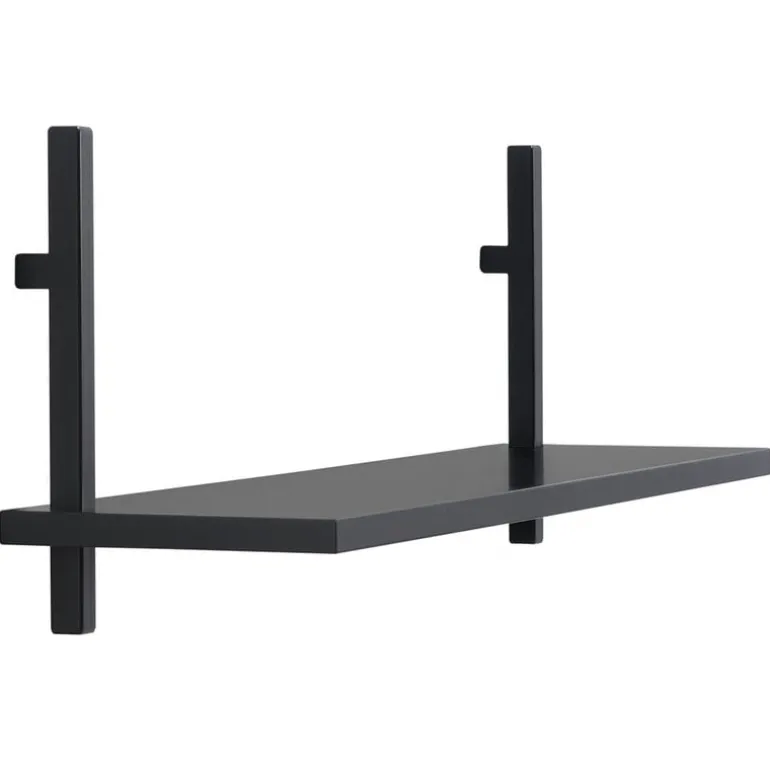 Muoto Collection Sola wall shelf, black