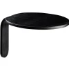 Muoto Collection Turn wall shelf, black