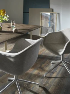 Muuto 70/70 table, 170 x 85 cm, solid smoked oak - sand