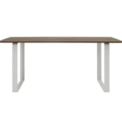 Muuto 70/70 table, 170 x 85 cm, solid smoked oak - grey