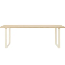 Muuto 70/70 table, 225 x 90 cm, solid oak - sand