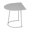Muuto Airy coffee table, half size, grey