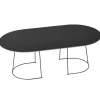 Muuto Airy coffee table, large, black