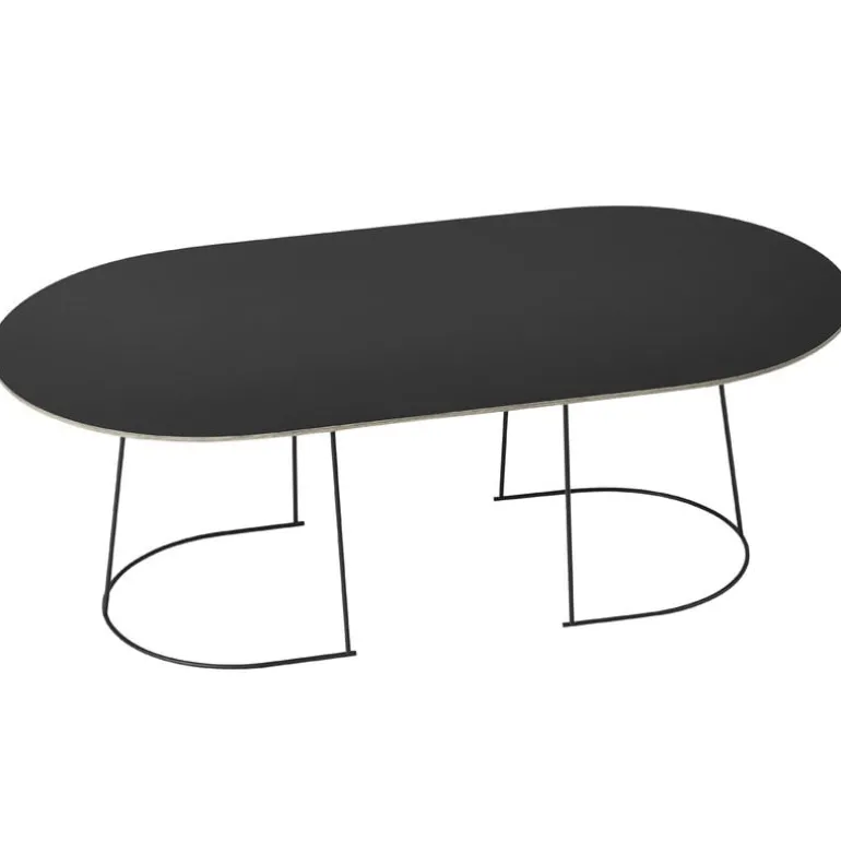 Muuto Airy coffee table, large, black